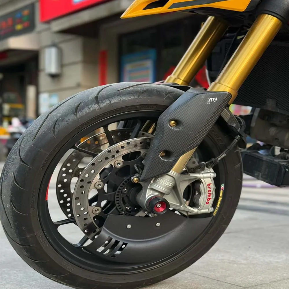 Front brake disc protector FOR Ducati Hypermotard 950 950SP 2018-2025 motorcycle fairing, ventilation and heat dissipation cover