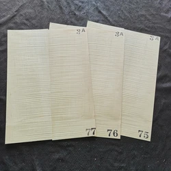 1/3pcs Tiger Maple Wood Guitar Veneer Original Wood Makeup Board Guitars Making Materials Guitar Accessories530*370*0.5mm