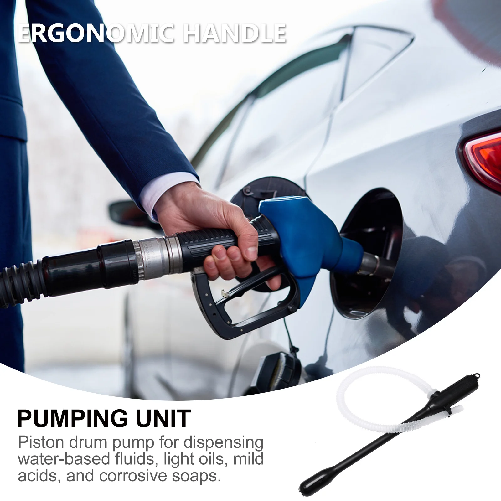 مضخة زيت كهربائية ذاتية التحضير طبل المكبس نقل السوائل لمحرك الفرامل المياه الوقود سيفون مضخة معدات مضخات الزيت #5