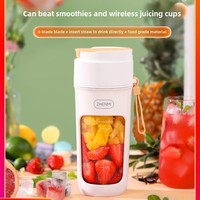 Zhenmi Mini Mixer Orange Wireless Electric Juices Water Fruit Make Cup Sugarcane Juicer Machine Portable Blender Juice Squeezer