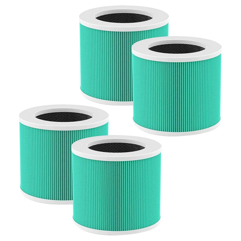 ABRU-4Pack HY1800 H13 True HEPA-vervangingsfilter voor MORENTO/CHIVALZ/Loytio/AYAFATO/IOIOW HY1800 luchtreiniger