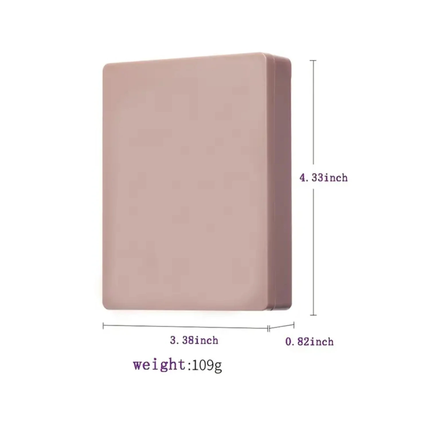 Mini kit de pincéis cosméticos de lã de fibra macia delicada portátil-5 peças conjunto de pincéis de maquiagem com espelho de maquiagem e caixa de armazenamento. Perfeito