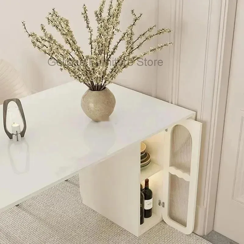 Afbeelding 5: Restauranttafels Keukentafel Opklapbaar Keramiek Eetkamer Moderne kamers Luxe Elegant