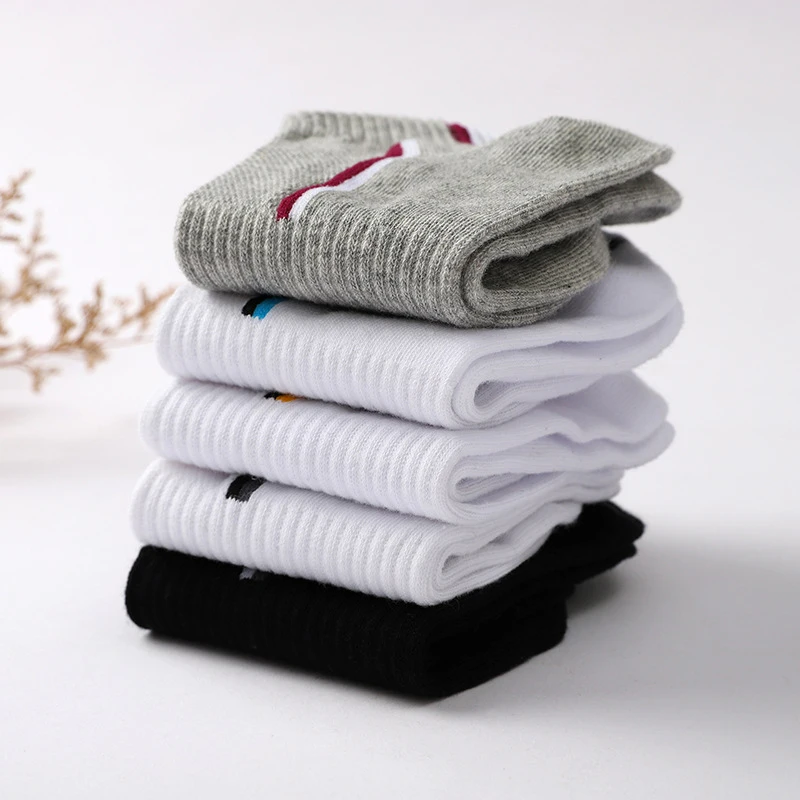 10Pairs/Lot Men Socks Cotton High Quality Breathable Sports Socks Mesh Casual Athletic Summer Short Sokken Plus Size 38-45