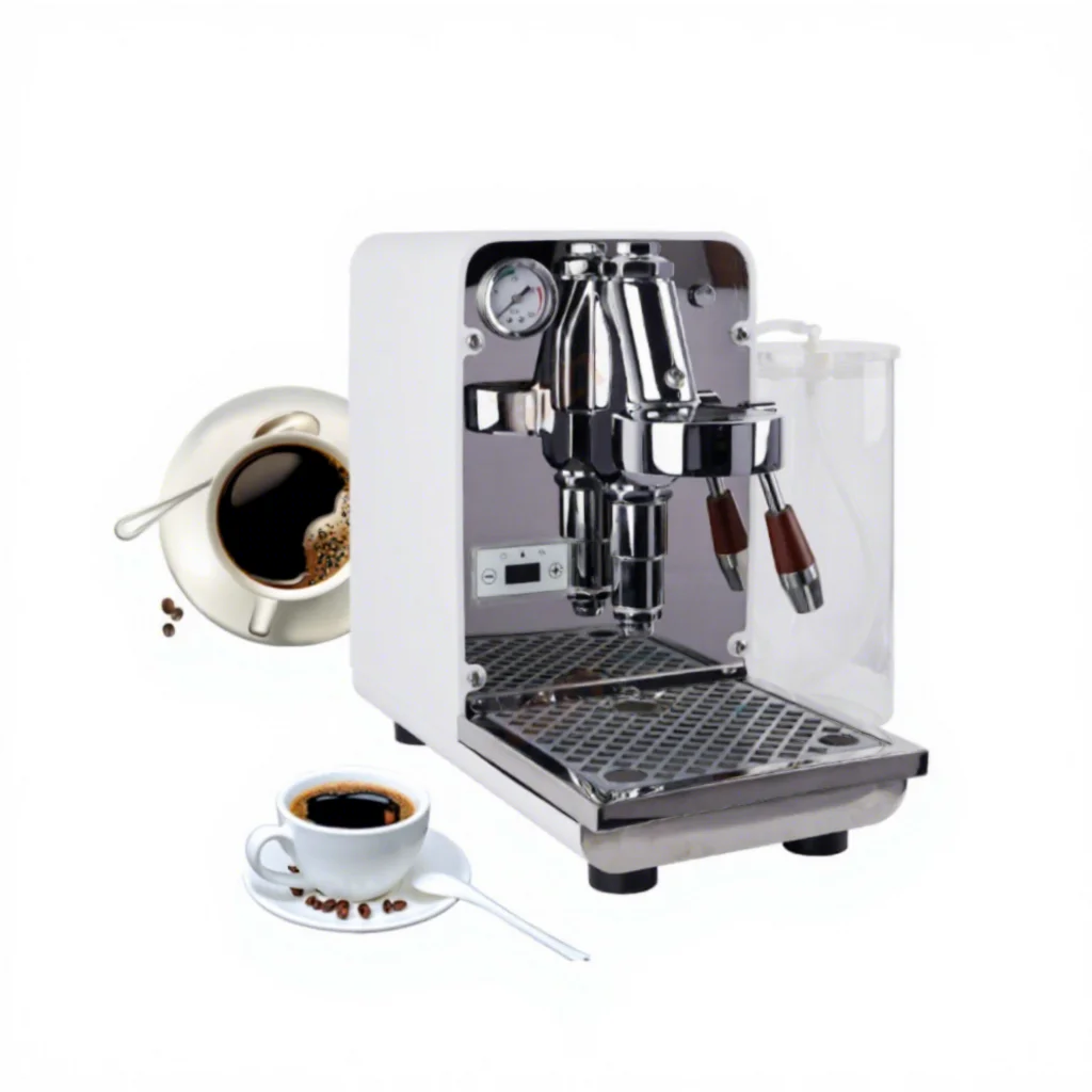 

Итальянская кофемашина полуавтоматическая с независимым экстракционным бойлером, 800 мл, для эспрессо, капучино, латте