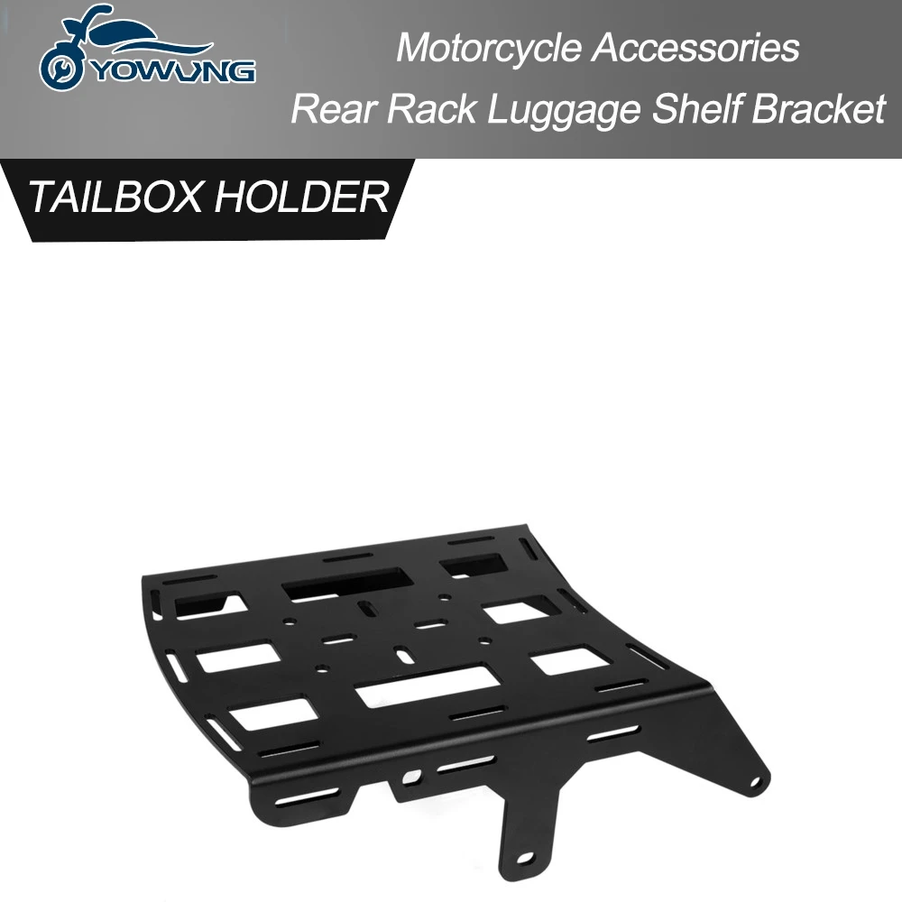 

Motorcycle Accessories Tailbox Support Motorcycle Accessories For Suzuki DR650 DR 650 1990-2026 Rear Rack Luggage Shelf Bracket