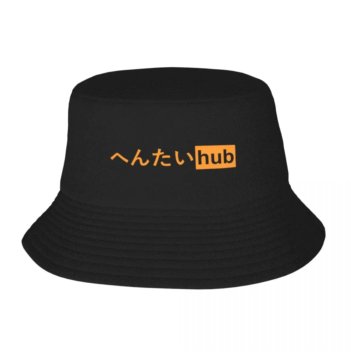 Custom Hentais Hub Bucket Hat Women Men Beach Sun Summer Camping Fishing Cap