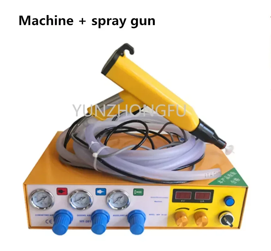 

Experiment System Smart Portable Powder Paint Electrostatic Powder Coating Machine with Electrostatic Coating Test Gun