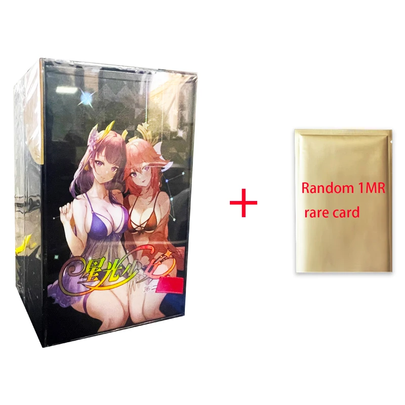 New Goddess Story Collection Card Waifu Anime Game Trading Booster Box 18 ± Sexy Swimsuit Girl Tcg Party Toys Hobbies Gift