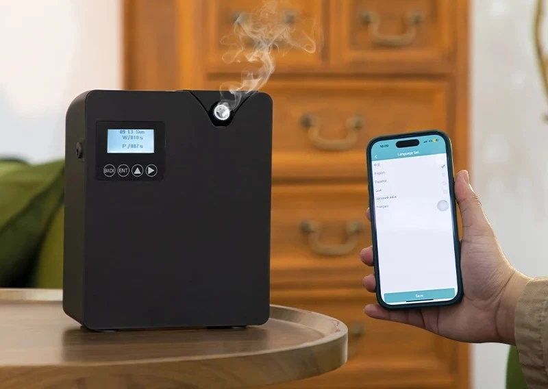 Sprayer Aromatherapy Scent Smart Diffuser Essential Oils Machine Bluetooth Wifi Contr {best}Aroma Diffuser Air Fresheners