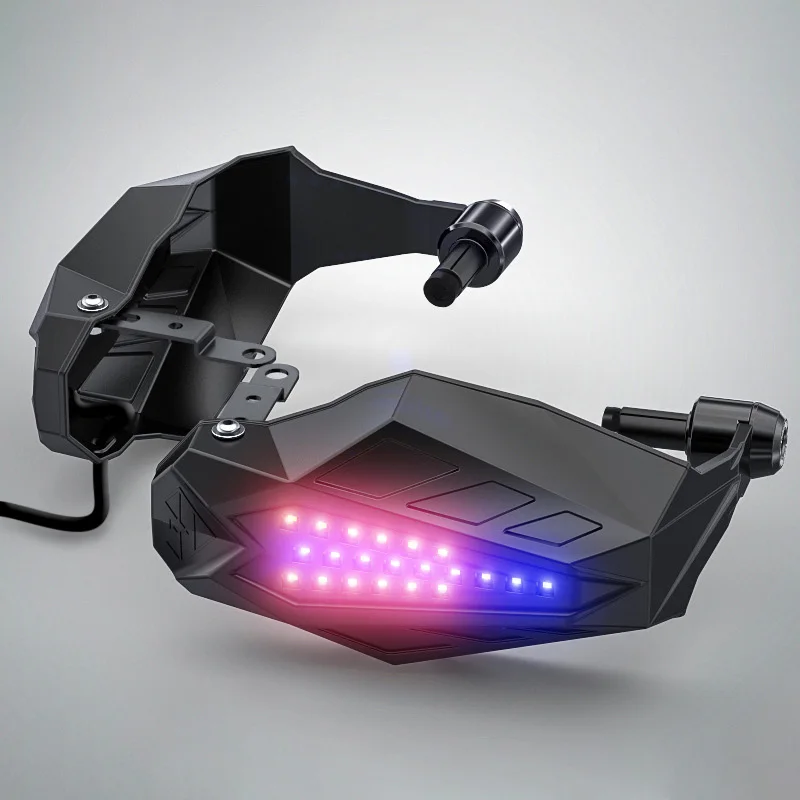 

For KTM duke 390 Universal Motorcycle Windshield Hood Handguard With Turn Signals And Diurnal Lamp Baffle Waterproof Windproof
