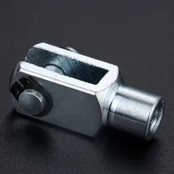1pc Y-16 M6*1 Thread Pneumatic Cylinder Rod Metal Piston Clevis Y Joint Part 16mm Bore Pneumatic Air Mechanical Linking Hardware