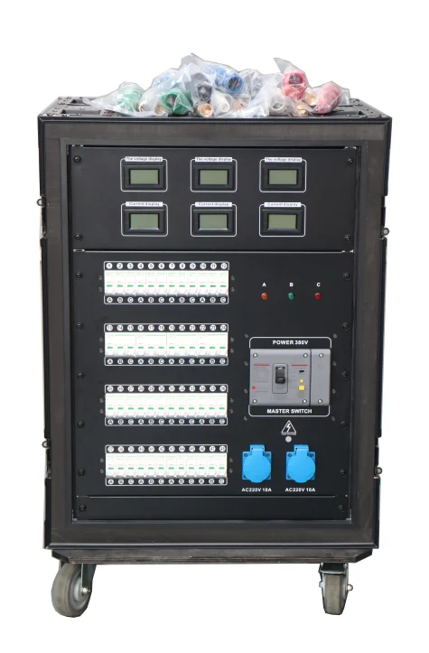 New Model Large Power Output Power Distribution Box with Socapex and Twistlock
