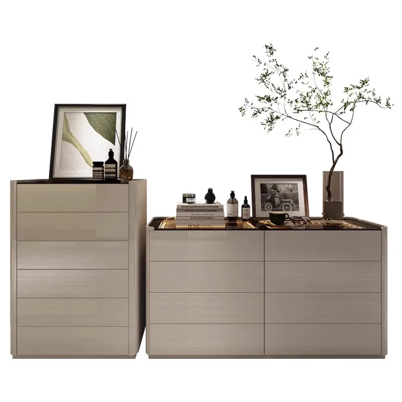 

Bedroom combination chest Dresser storage cabinet with jewelry box