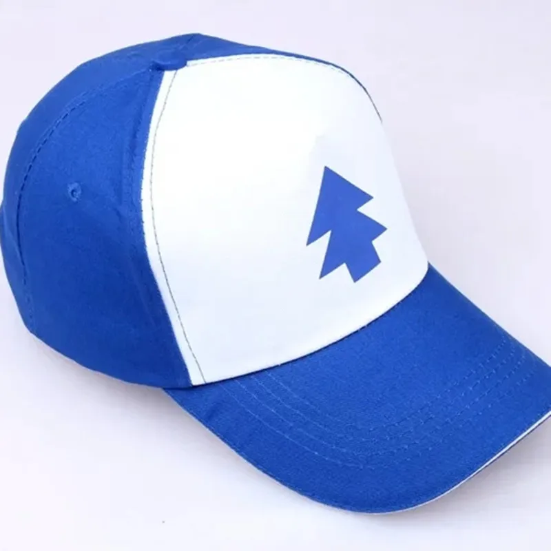 Cartoon Anime Pines Hats Baseball Caps Mabel Dipper Cosplay Canvas Adjustable Cotton Pine Sport Cap