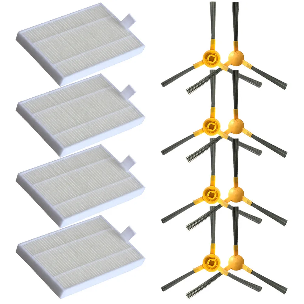 Side Brush Filter Kit Replacement For REDMOND RV-R650S Robotic Household Cleaning Tools Vacuum Cleaner Accessories