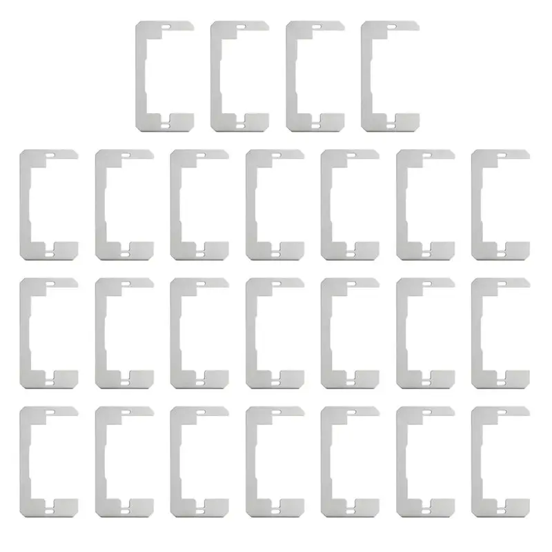 AB42-Electrical Box For Recessed Box Spacers, 25 Pcs For Wall Plate Spacers, Electrical Outlet Spacers For Wall Switch Outlets