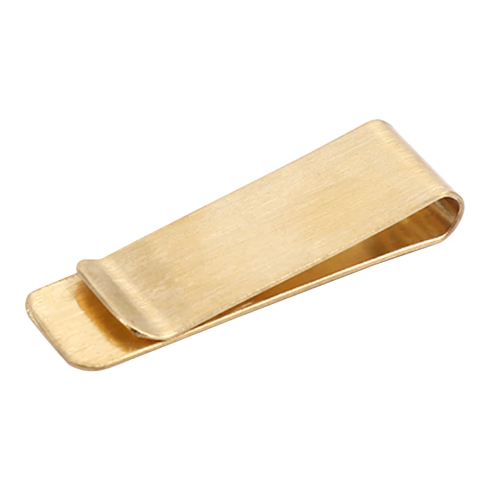 Man Clip Banknote Holder Gold Color Money Metal Holder Silver Metal Clamp Money Clip Credit Card ID Clips Wallet Cash Clamp