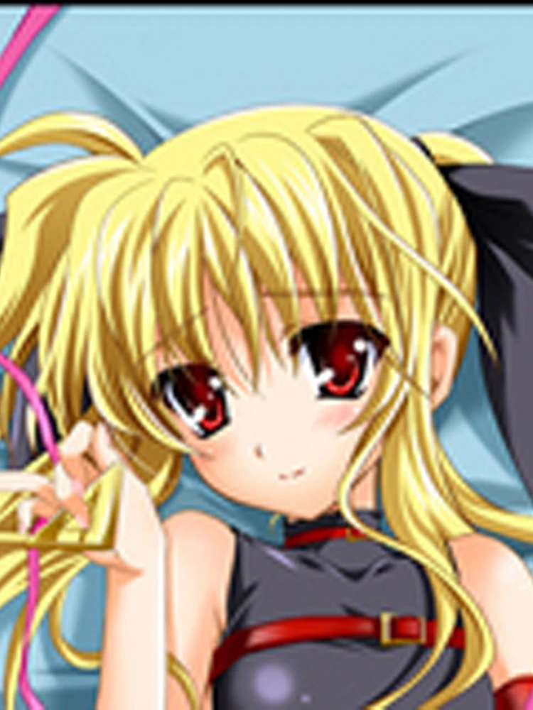 Dakimakura Anime Nanoha Takamachi Double-sided Print 2WAY Tricot Life-size Body Pillow Cover Pillowcase Custom print