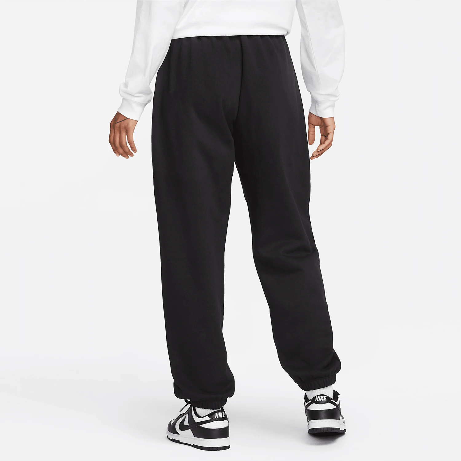 Nike Authentic Winter New Women's Thin Velvet Outdoor Loose Legged Pants DQ5801-010