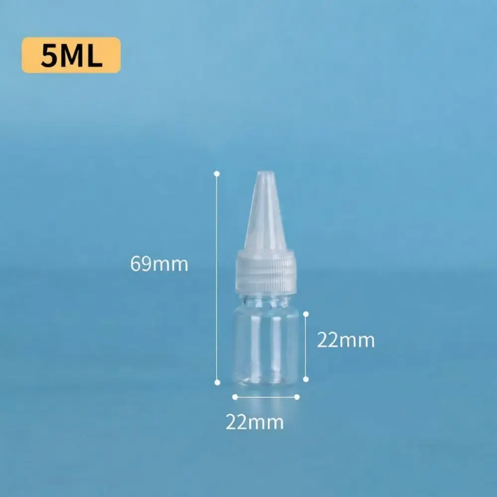 Clear PET Dropper Bottle Precision Tip Squeeze Dispensing Container For Ejuice Glue Paint Craft Hobby Useful Tools