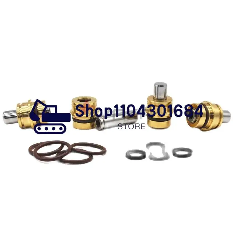 

4 шт. Rexroth Walking Bullet Foot Valve Вспомогательный клапан Сальник XCMG 60 Longong 60 YC60/65 LOVOL 50/60/65 Аксессуары для экскаваторов