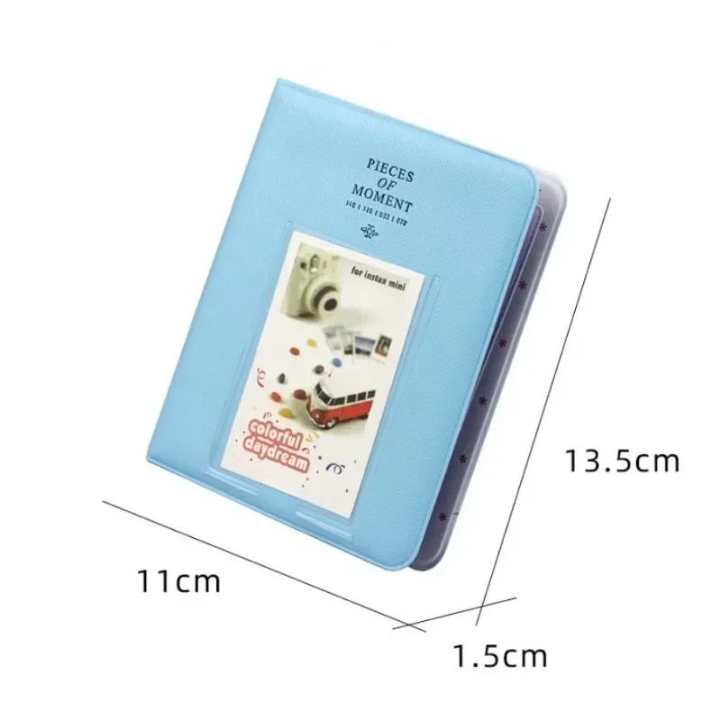 64 Pockets 3 Inch Candy Color Name Card Holder Photo Mini Book Album for Polaroid  Fujifilm instax Mini 12 11 LiPlay 9 7s 8 25 9