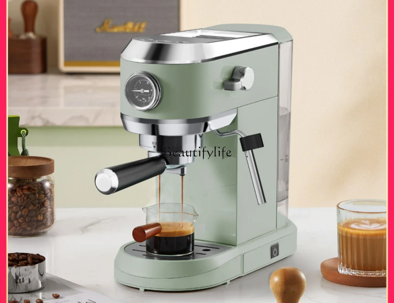 Coffee machine espresso professional full semi-automatic steam milk foam