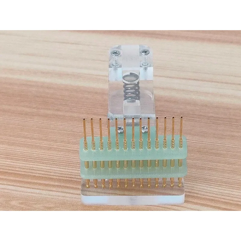 Burning Clip PCB Test Stand Fixture Fixture Probe Debugging Programming Download Pogo Pin 2.542.0
