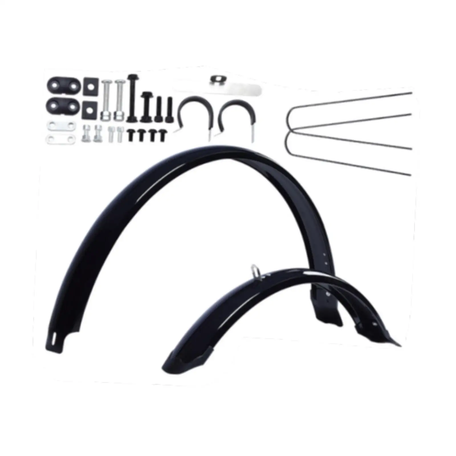 Bike Front Rear Fenders Bike Tire Fenders Full Cover Waterproof Sturdy Bicycle Mud Guards Bike Mudguards Mudflaps for Road Bikes