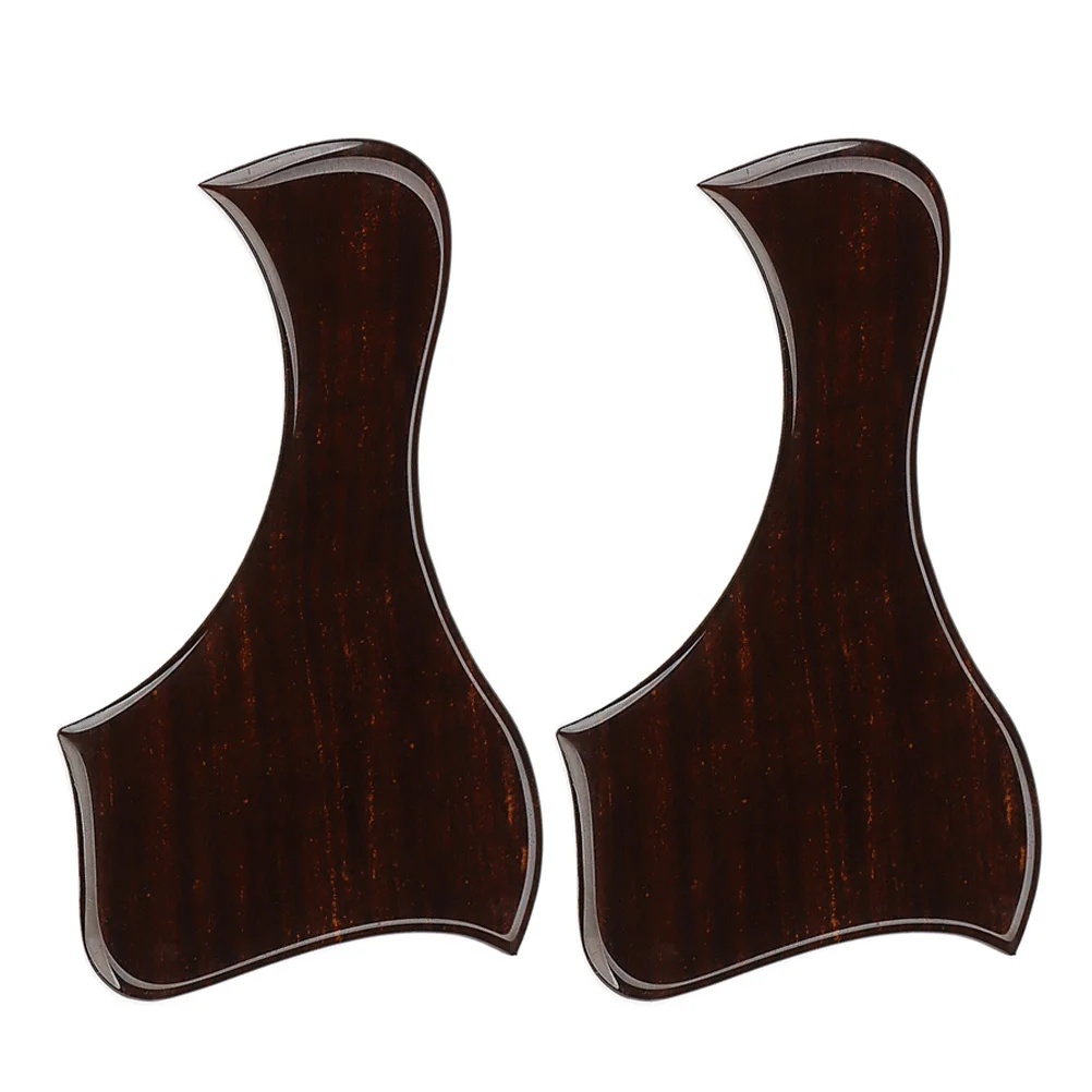 

2Pcs Acoustic Guitar Pickguard Duck Shape Self Adhesive Scratch Plate Protective Guitar Pickguard Cover