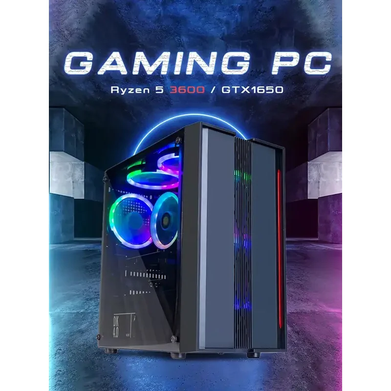 Desktop PC Computer A8 9600/240G SSD/A8 7680/500G HDD/8G RAM Cheap Gaming High Performance Desktop Full Set For Gamers
