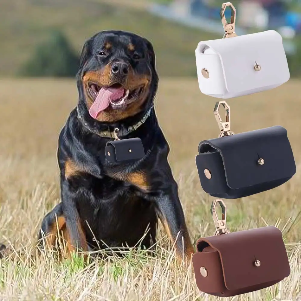 Solid Color Dog Ring Storage Box Mini Anti Lost Jewelry Bag Fashion Personalized Ring Bearer Pouch Wedding Gift