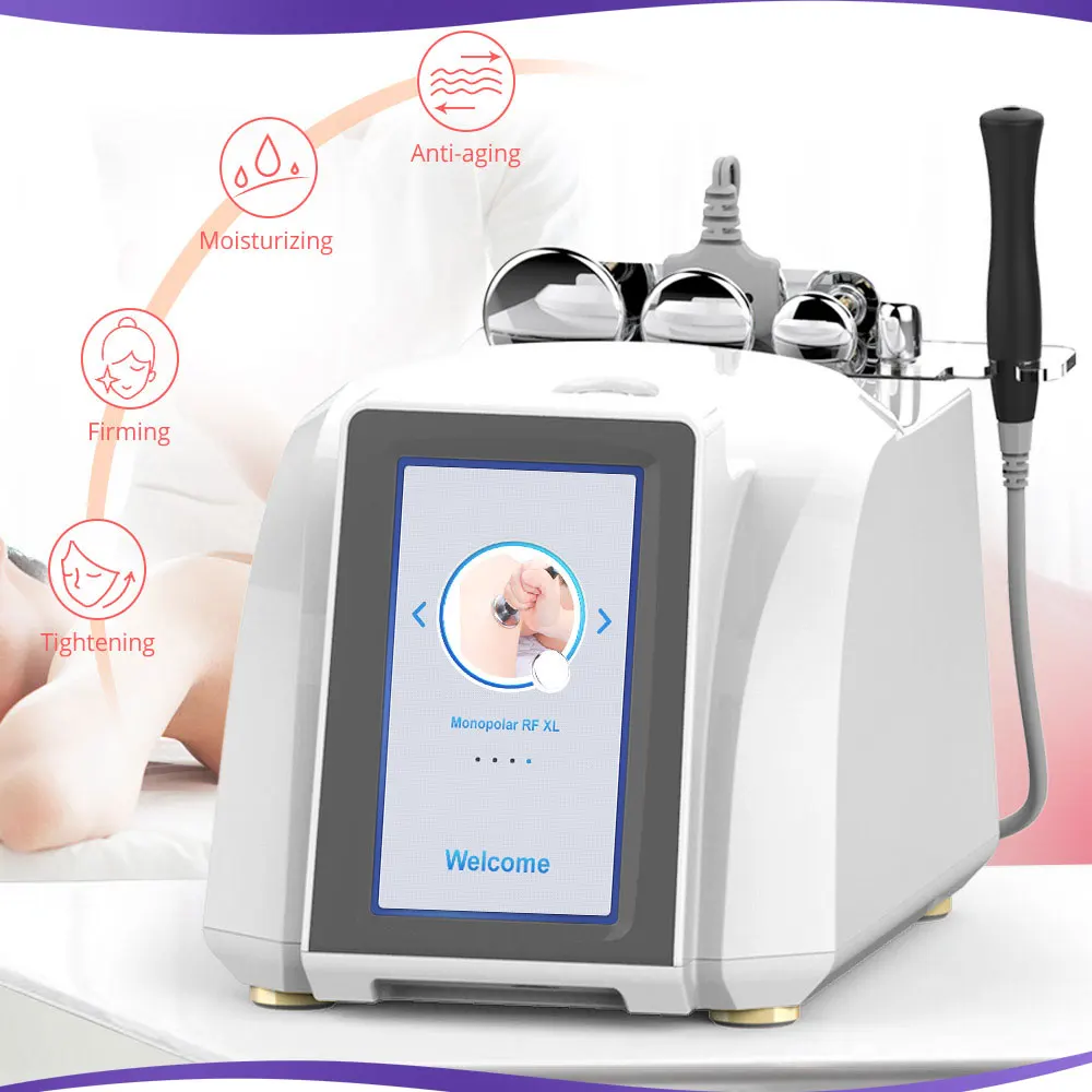 

Monopolar RF Radio Frequency Skin Tightening RF Face Lift Treatment 4Tips Device
