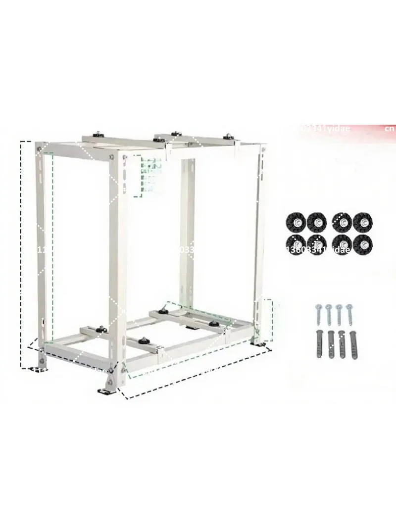 Outdoor AC Unit Double Layer Stacking Bracket, Space Saving Support for Condenser