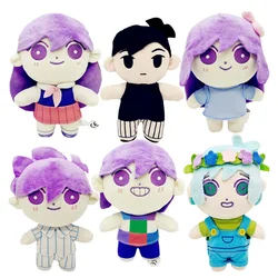 Omori Plush Doll Toy Sunny Basil Aubrey Mari Hero Stuffed Pillow Game Character Plushie Figure for Kids Children Gifts