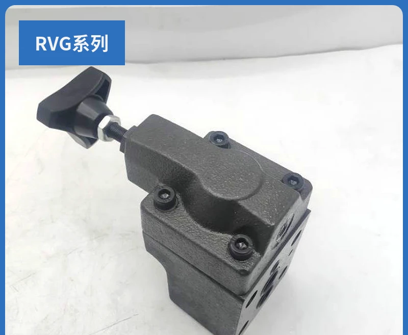 Pilot control plate overflow valve RVG-03-3 RVG-06-2 RVG-10-1 RVT