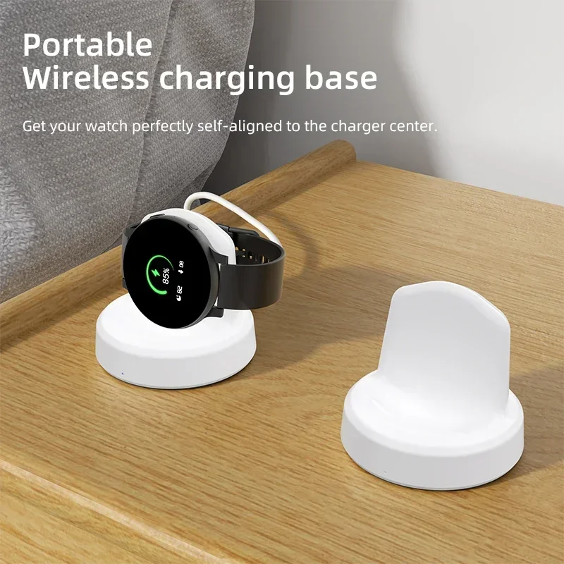 Watch Wireless Charger For Samsung Galaxy Watch 3 4 5 6 7 8 Pro Active 2 Portable USB Type C PD Cable Fast Charging Dock Station image 5
