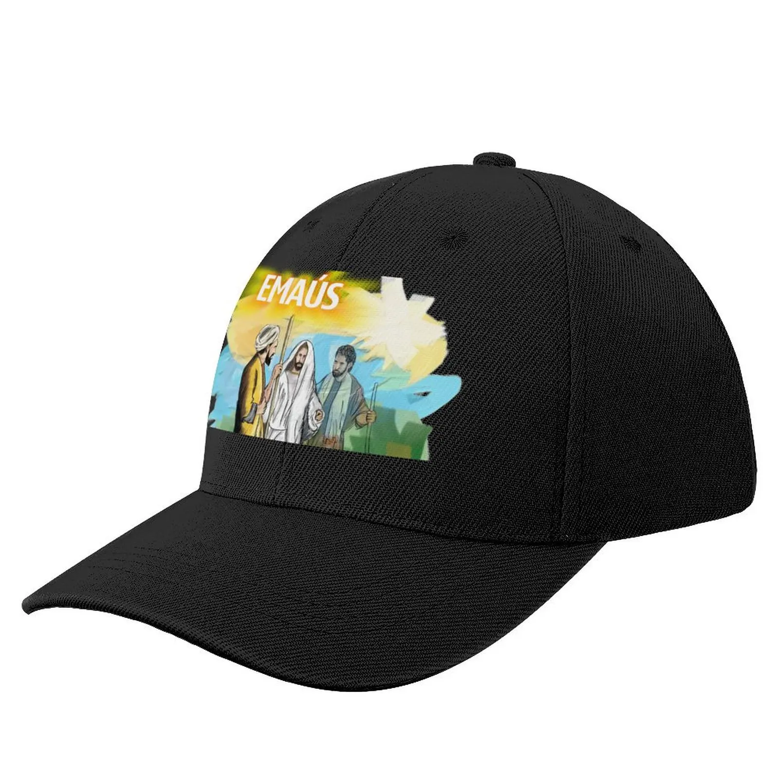 

Emmaus... Jesus Christ is Risen! Baseball Cap Gentleman Hat Sun Cap Dropshipping Women's Golf Wear Men's