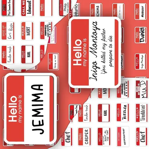 10/50 st Hej Mitt Namn Är Graffiti Klistermärken Söt Nostalgi Laptop Bagage Estetiska Dekaler DIY Notebook Telefon Gitarr Barnpresenter 10 best sales Mitt namn är ett klistermärke - №5