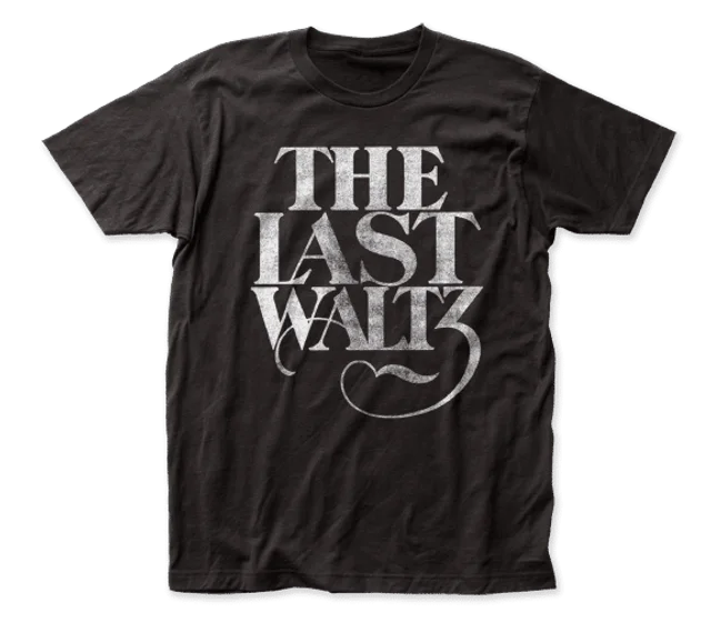 The Band Last Waltz Black T-Shirt Gift Fans Music S-3XL