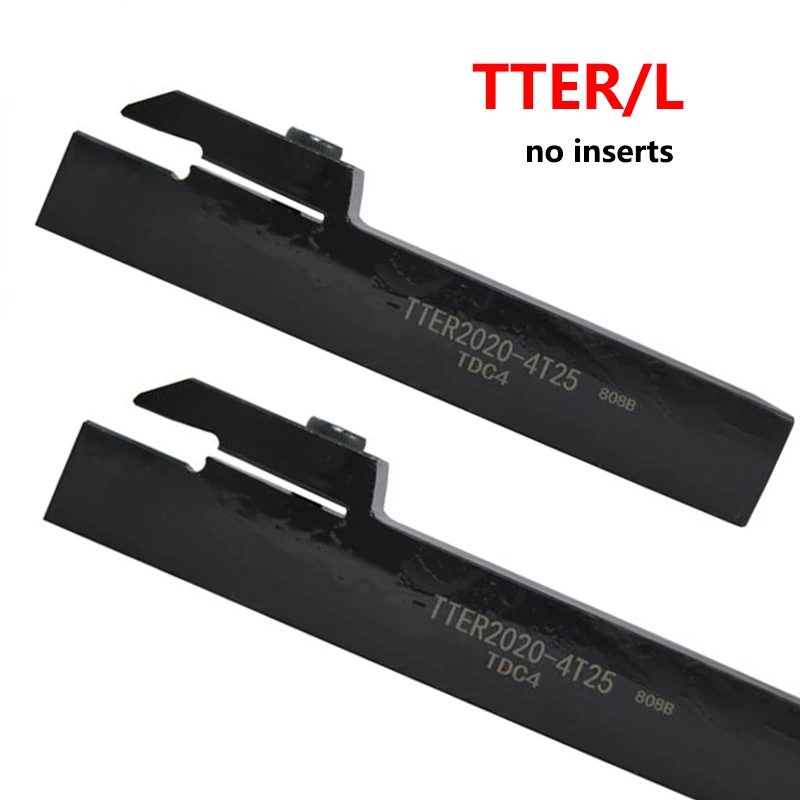 OYYU TTEL1212 TTER1212 TTER1616 TTER2020 TTER2525 2T17 3T20 4T25 5T25 External Slotting Grooving Tools Holder CNC TTER TTEL
