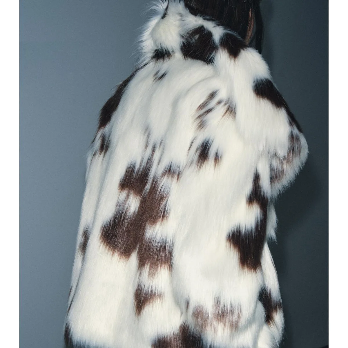 Automne hiver léopard fausse fourrure veste manteau femmes mode courte en peluche col montant lambrissé veste femme chaud élégant vêtements d'extérieur