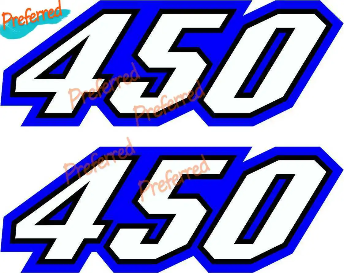 2 X YFZ450 Decals Stickers Graphics YFZ450R 450 450R YFZ Limited Edition Quad