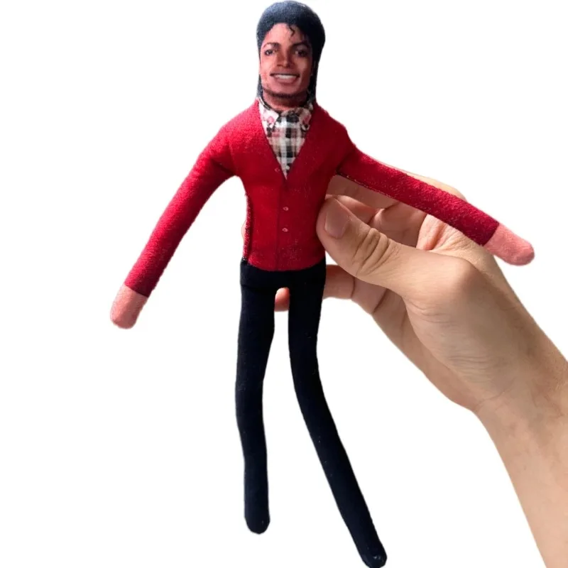 2026 New Style Michael Jackson Cosplay Prop Doll Plush Stuffed Figure Dolls Room Decoration Abstract Joint Mobility Props Gift - view 6