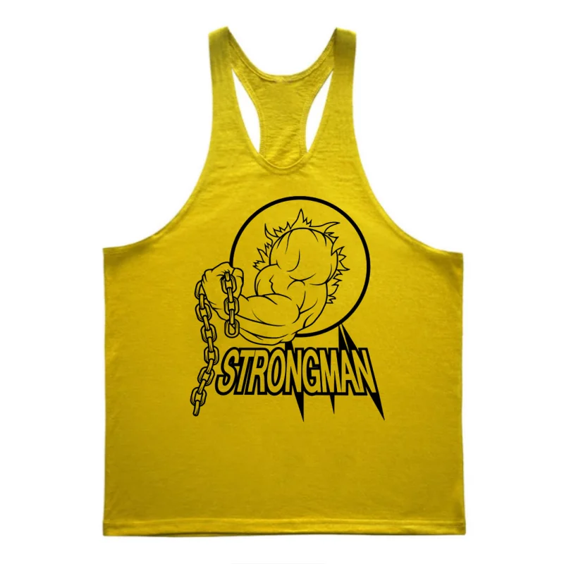 

Мужской жилет-стрингер с тонким ремешком, быстросохнущий материал, идеально подходит для тяжелой атлетики, тренажерного зала и ежедневных тренировок