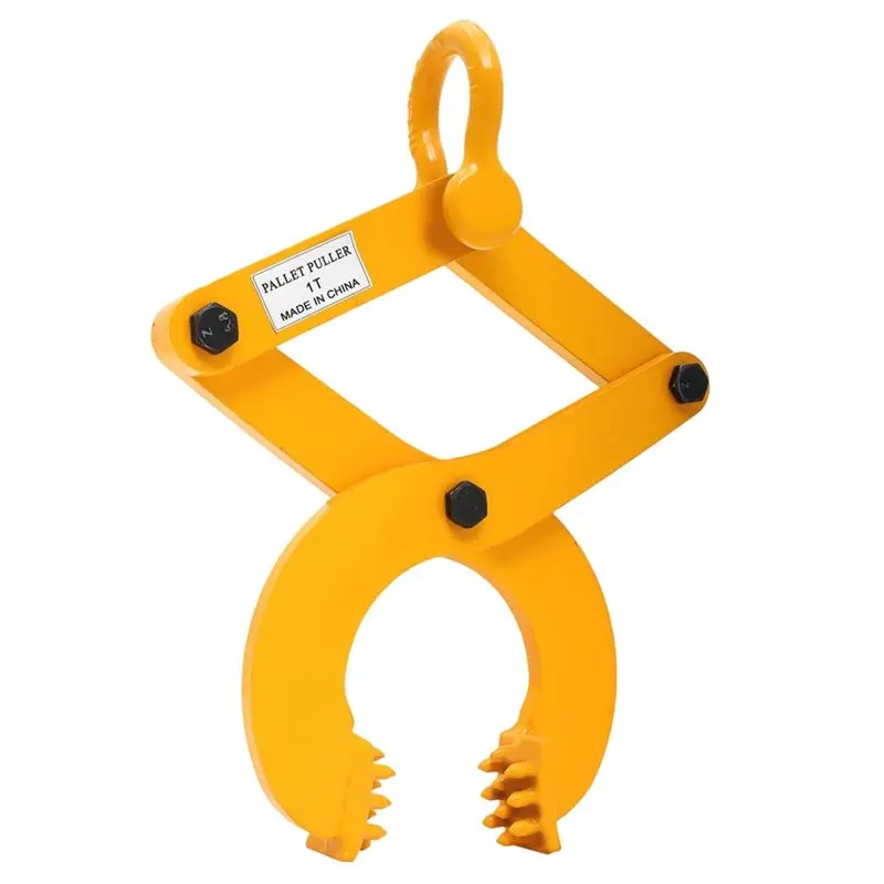 

【РАЖДЕСТВА】Ручной паллетный тележка-съемник, грузоподъемность 1 т/2205 фунтов, усиленный одинарный ножничный захват для вытягивания паллет, раскрытие губ 5 дюймов