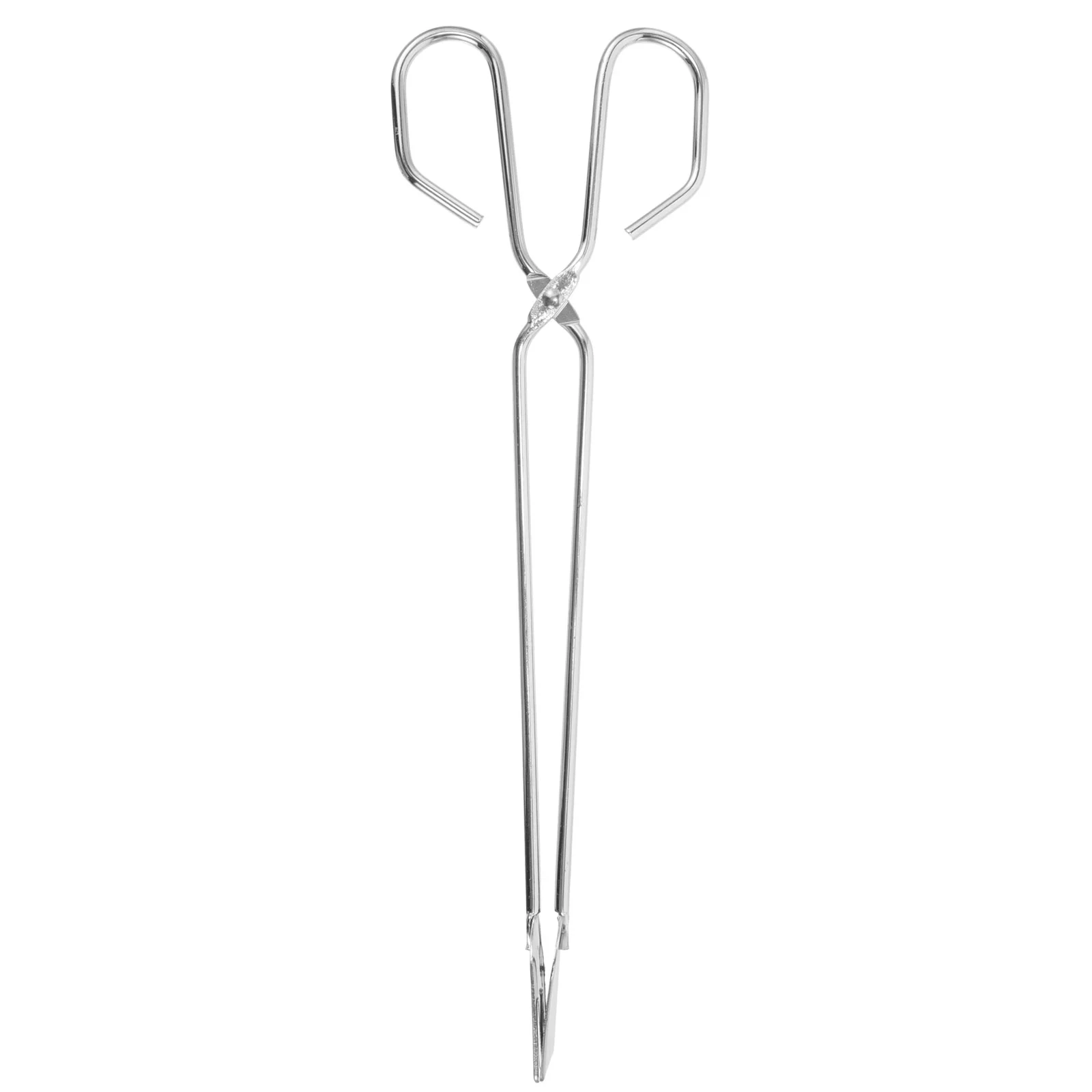 Charcoal Clip Outdoor Barbecue Carbon Extended Fire Tongs Household Stove Flat Head Grabber Grill Tools Fireplace Log Pit Iron