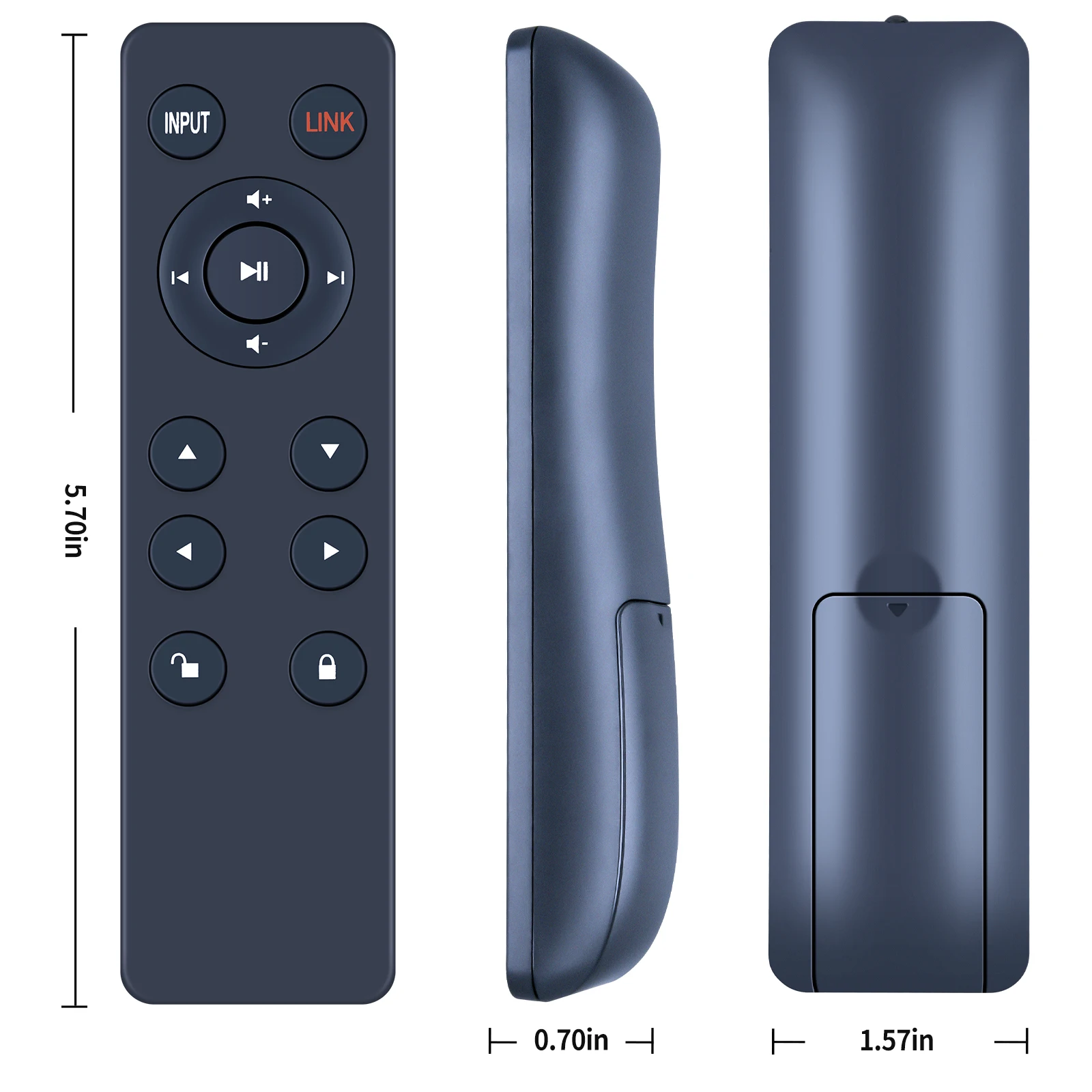 Remote Control pengganti baru untuk Speaker Bluetooth portabel Aiwa Exos-9