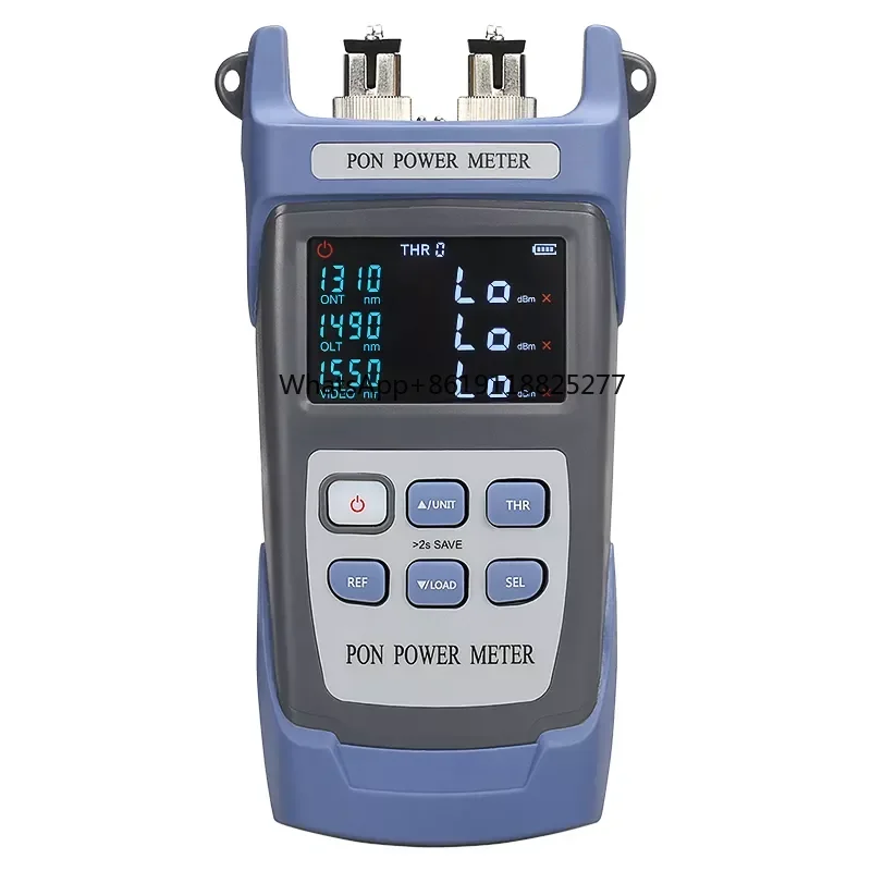 ZDXUNKE-320U Handheld Fiber Optical PON Power Meter FTTX/ONT/OLT 1310/1490/1550nm Power Mete